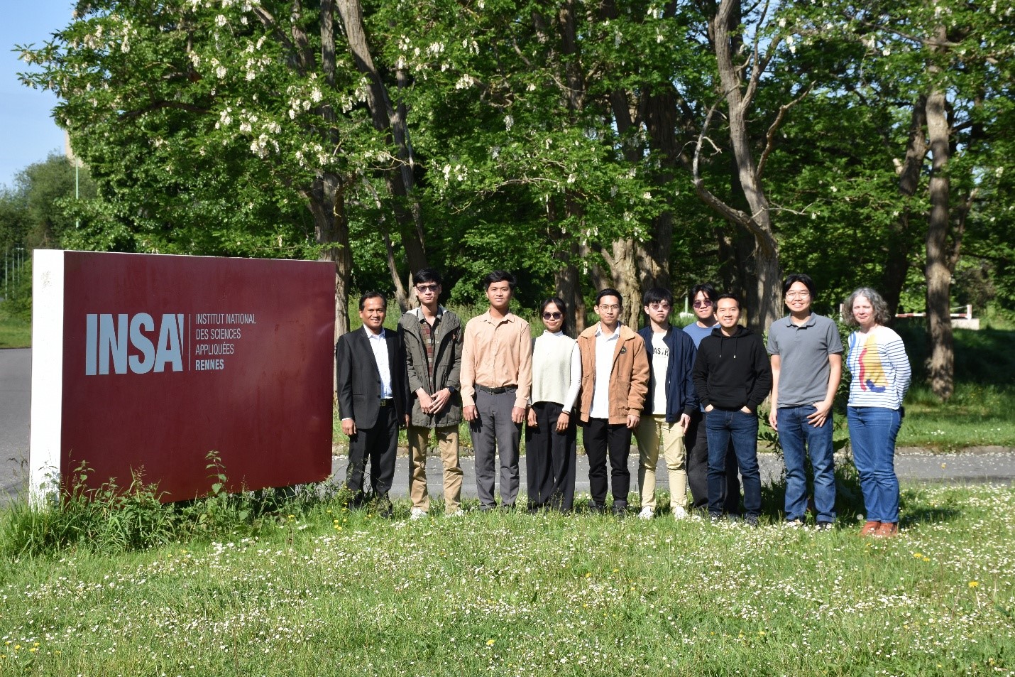 ITC staff Visit to INSA de Rennes